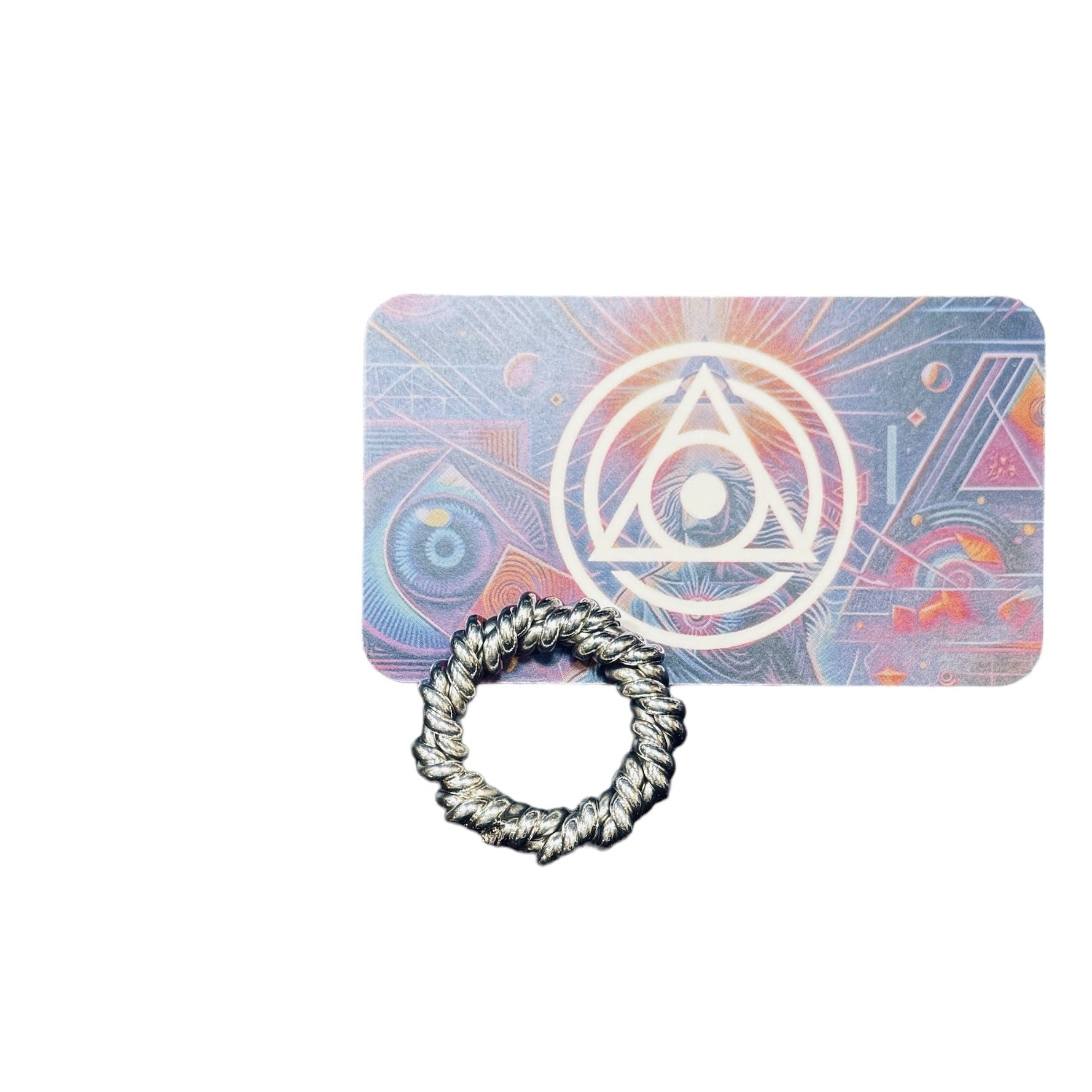 Pure Silver Double Twisted Tensor Rings