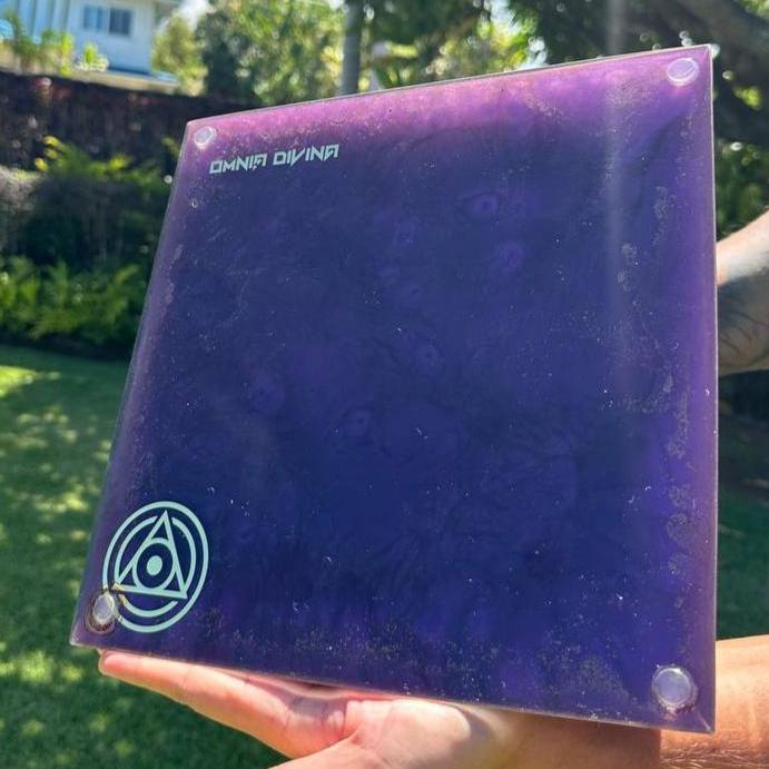 Custom Commission 13" x 11" Divinum Vitality Orgonite Pyramid