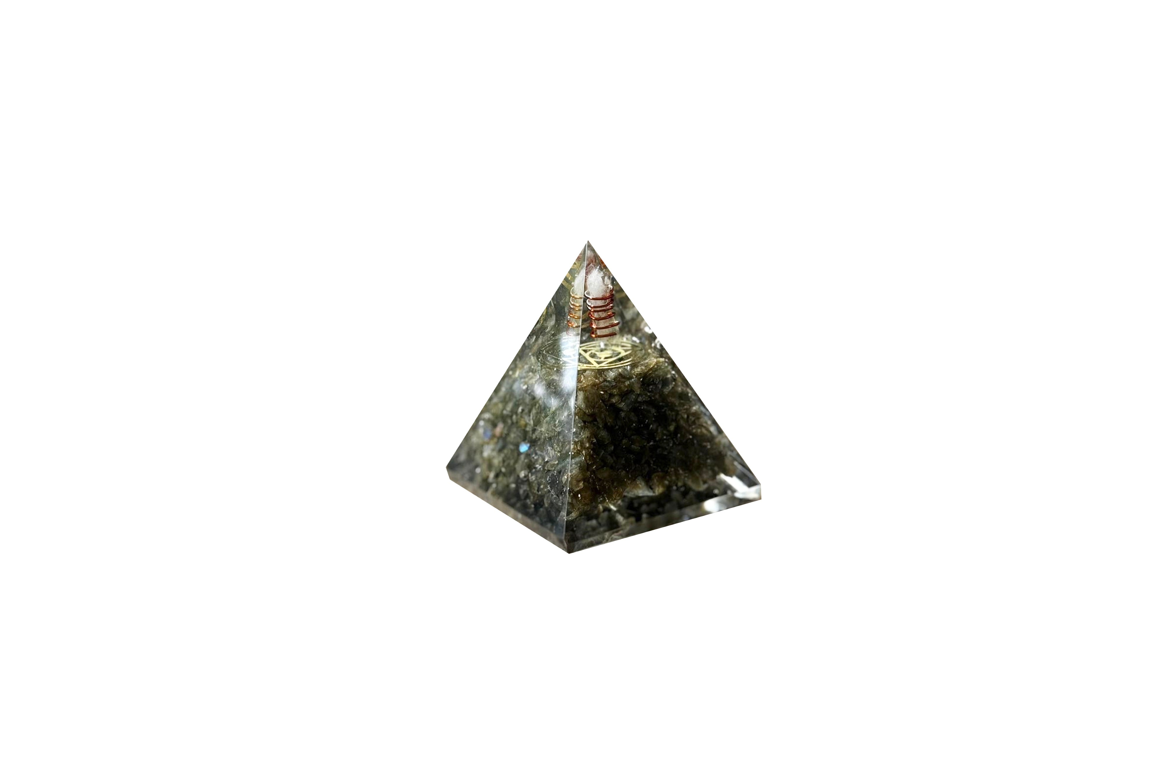 Alchemy Orgonite Pyramids 3.5" x 4"