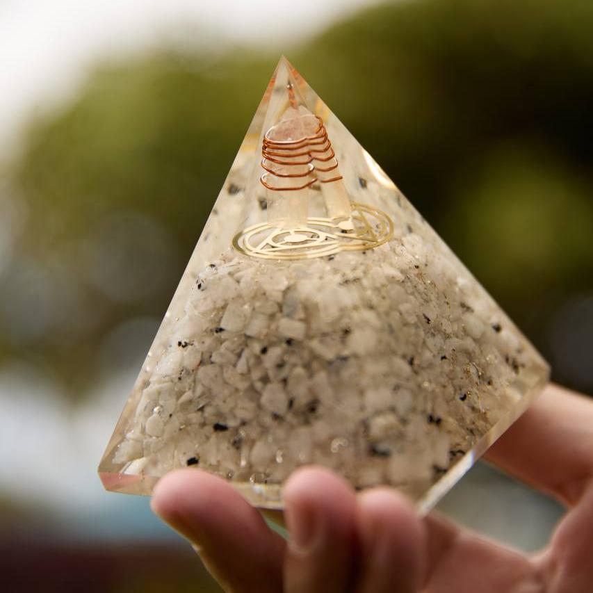 Alchemy Orgonite Pyramids 3.5" x 4"