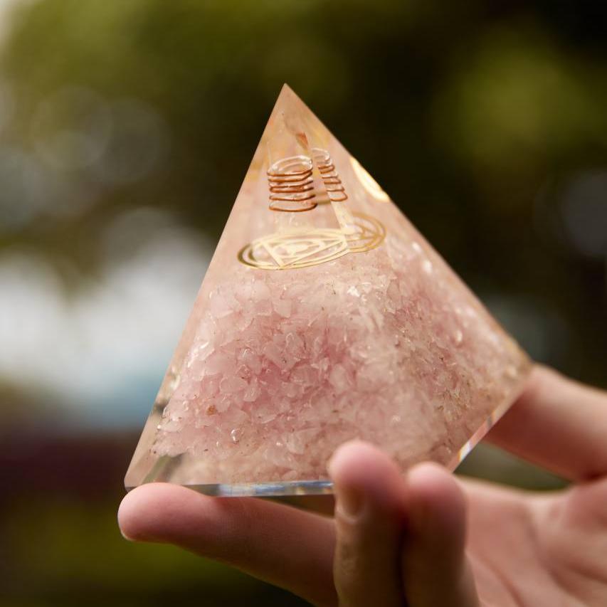 Alchemy Orgonite Pyramids 3.5" x 4"